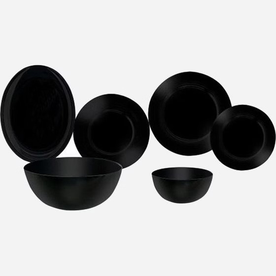 سرویس آرکوپال 26 پارچه لومینارک مدل دیوالی مشکی